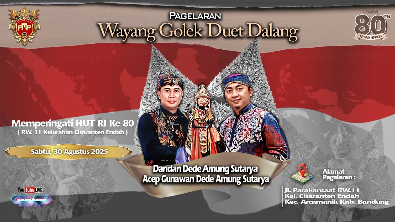 🔴LIVE DUET DALANG DANDAN DEDE AS & ACEP DAS | 30 08 2025  ARCAMANIK BANDUNG | Lakon : Jaya Leglegan