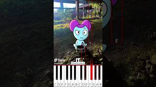 Pibby Created A Glitch Vaccine? Pibby In Real Life - Octave Piano Tutorial