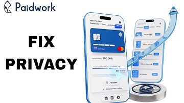 How To Fix And Solve Privacy On Paidwork App | Final Solution