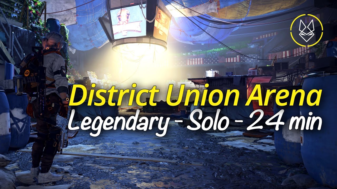 The Division 2 [ PS5 ] District Union Arena  DUA - Legendary - Solo - 24min