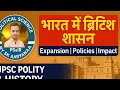 “भारत में ब्रिटिश शासन | Expansion, Policies &amp; Impact | UPSC Polity &amp; History Explained”