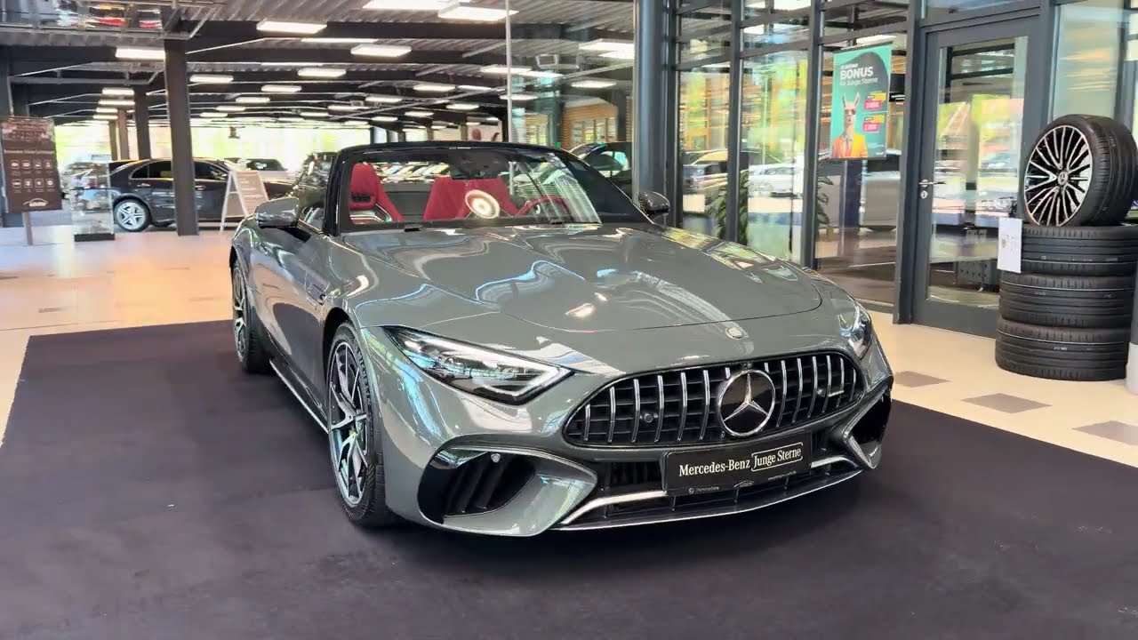 23391 Mercedes-Benz SL 63 AMG 4M+ silizium classicrot MANUFAKTUR 360°