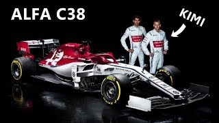 2019 Alfa Romeo C38 F1 Unveiling with Kimi Räikkönen