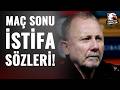 Sergen Yalçın'dan Şok Açıklama: "İstifa Cümlelerine Çok Üzüldüm!" (Rizespor 2-2 Beşiktaş)
