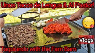 Tacos de lengua y Al pastor | Vlogs
