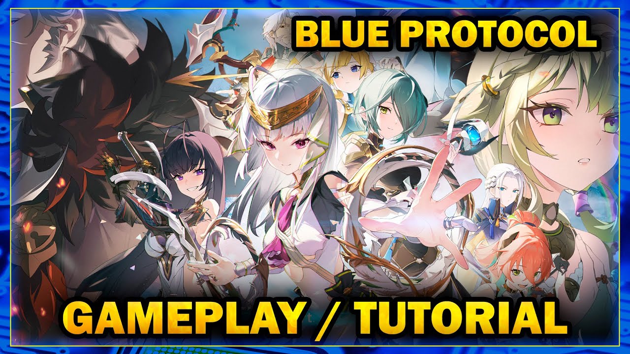 Blue Protocol Guía Inicial + Personalización de personajes (MMORPG Anime)