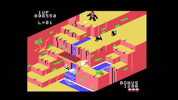 MiST FPGA - Colecovision - Congo Bongo gameplay (60 fps)