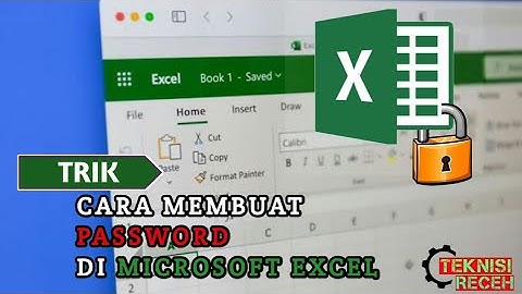 Cara membuat password file Excel