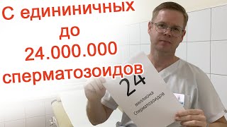 С единичных до 24.000.000 сперматозоидов / Доктор Черепанов