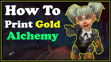 How To Print Gold With Alchemy In WoW Shadowlands Gold Making