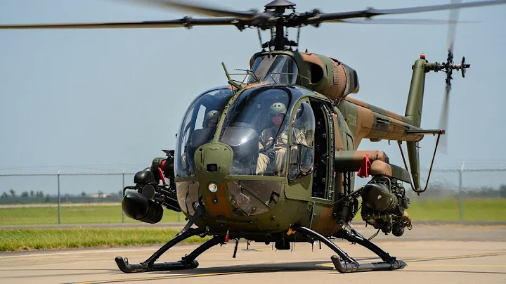 🔥 “The Deadliest Little Helicopter in the World – MH-6M MELB”