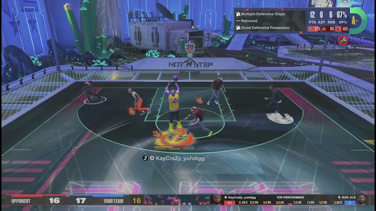 NBA 2K24 - Insane Comeback! 2-Way 3 Level Threat "YOU CAN'T GUARD ME"