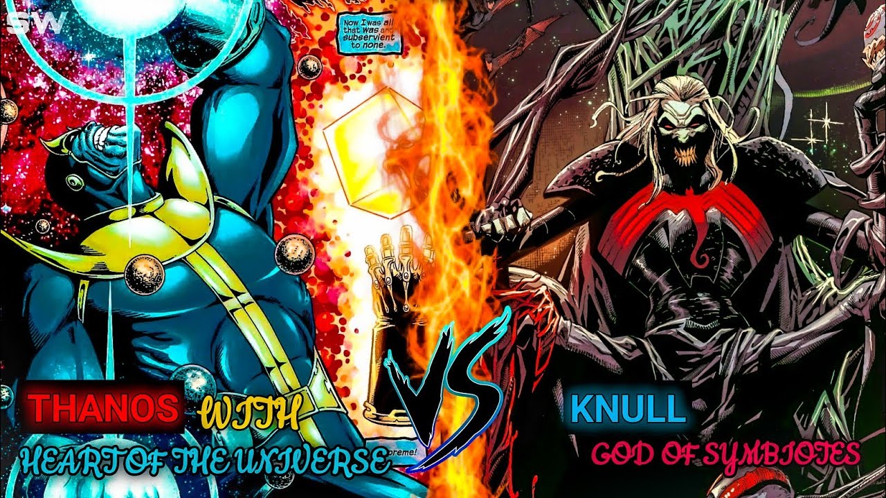 Thanos Vs Marvel Universe
