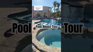 pool house tour secret room
