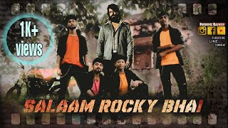 •SALAAM ROCKY BHAI KGF 2 | DANCE COVER | FREDERIC RAJNISH