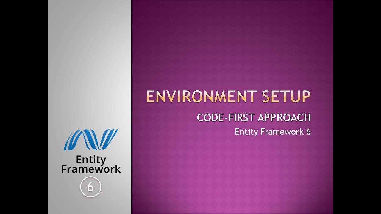 11 - Code First Environment Setup - YouTube