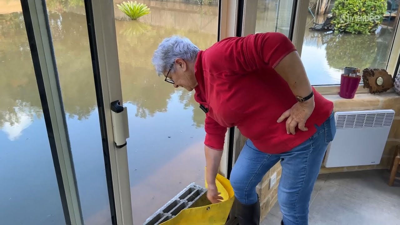 Challans : Après le passage de la dépression Kirk, l'heure est au nettoyage