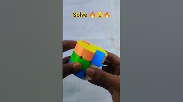Solve rubik