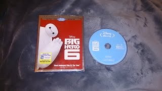 Big Hero 6 Blu Ray Unboxing