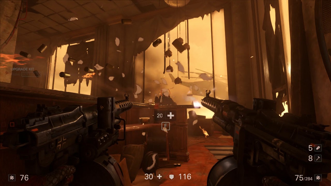 Wolfenstein II: TNC - State Building Top Showdown