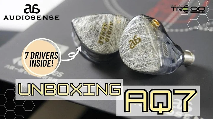 Unboxing the Audiosense AQ7 7-Drivers Flagship IEM