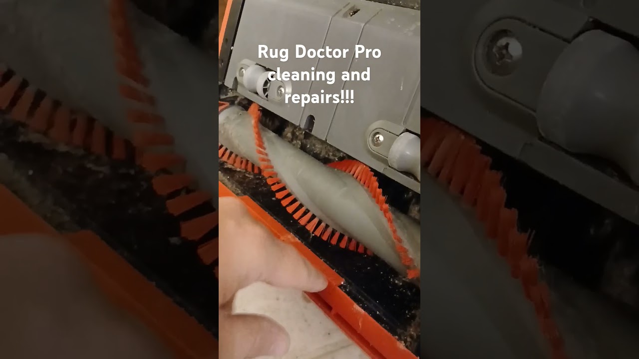 Rug Doctor Pro repair, cleaning, and advice why the brushes aren't kicking on?