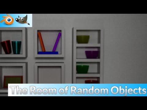 Blender - The Room of Random Objects