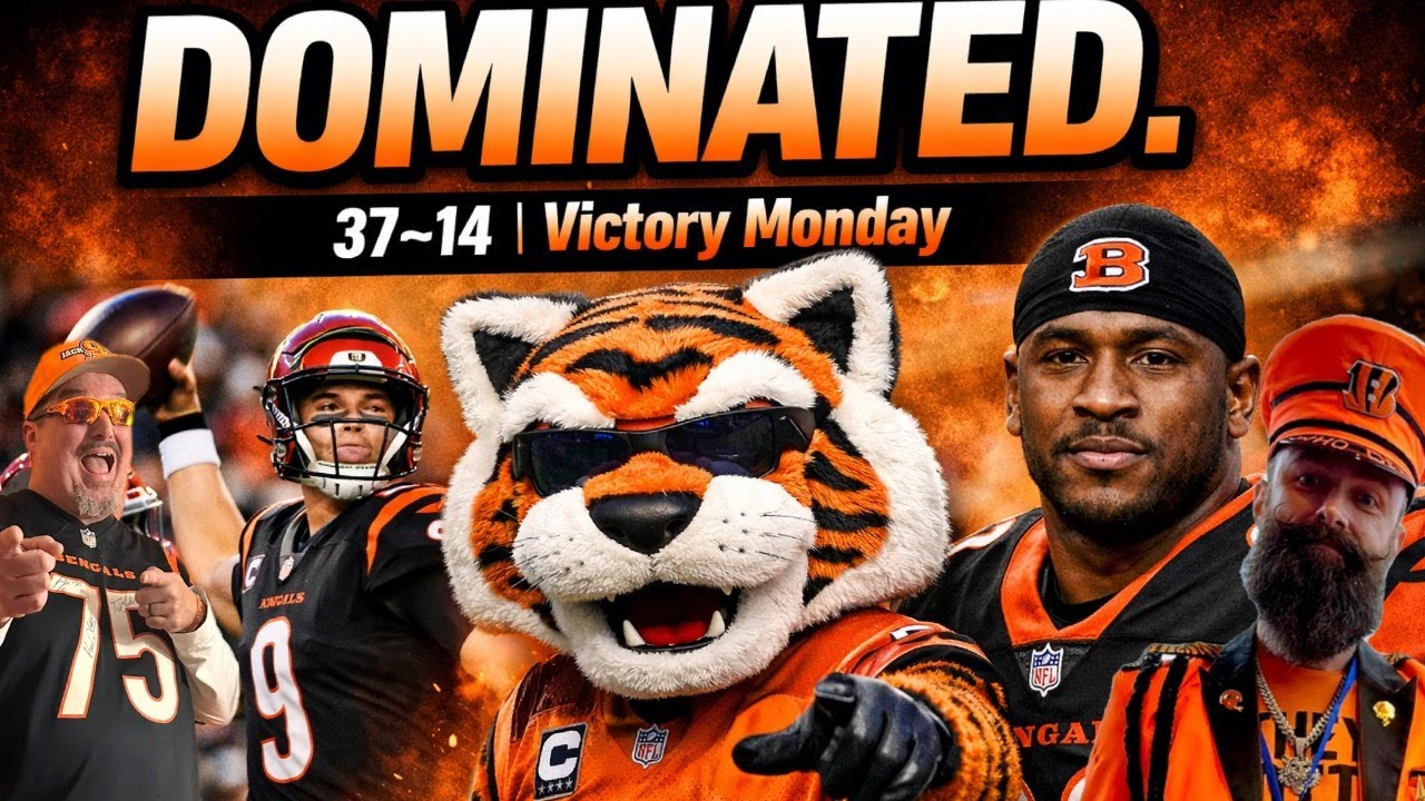 Bengals DOMINATE Cardinals 37–14 | Victory Monday w/ Bengals Captain & Corey Dillon