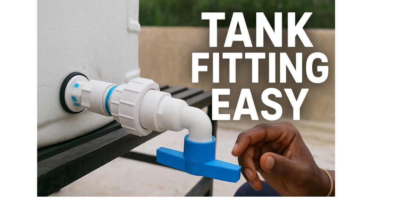 Tank Fitting Full Process 🔧 | Easy Trick for Perfect Water Tank Installation 💧