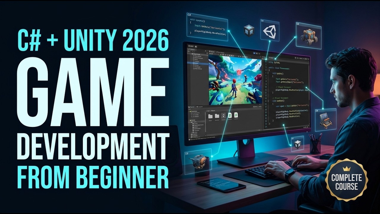 Learn C# for Unity 2026 | Complete Beginner Game Development Course ...