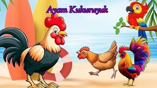 AYAM KUKURUYUK ❤️ KALAU KAU SUKA HATI ❤️ LAGU ANAK INDONESIA 🇮🇩 #laguanak #laguanakpopuler