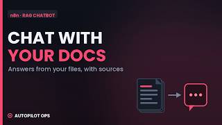 Build a RAG Chatbot in n8n (Answers From Your Own Documents)