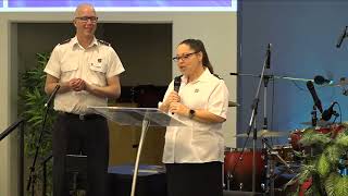 Sunday 22nd August, 2021 Bayside Community Church Service - 3 New Soldiers - Lisa's Testimony