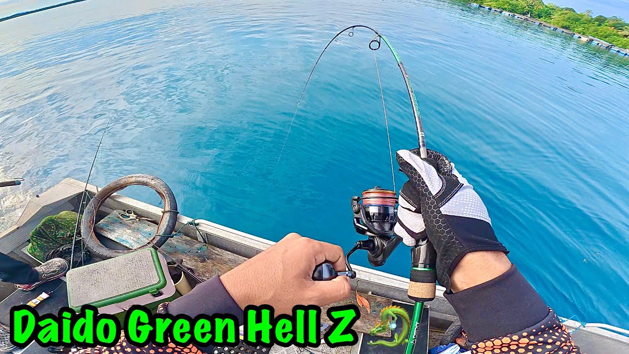 MELENGKUNG TAJAM .!!! TES PERDANA JORAN TERBARU DAIDO GREEN HELL Z MANTULL ABIZZZ