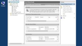 Windows 8.0 Professional - Use Event Viewer Update