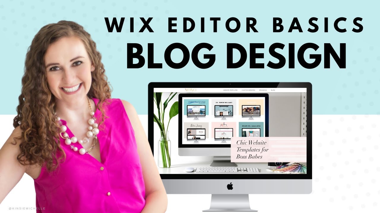 Blog Design In WIX Editor WIX Website Tutorial Create Your Own 