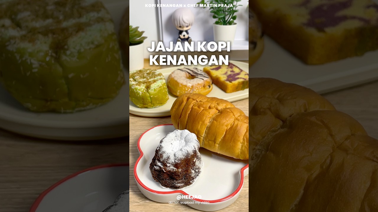 Jajan Kopi Kenangan Signature Bake Chef Martin Praja