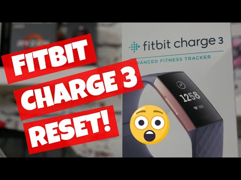 FitBit Charge 3를 재설정하는 방법