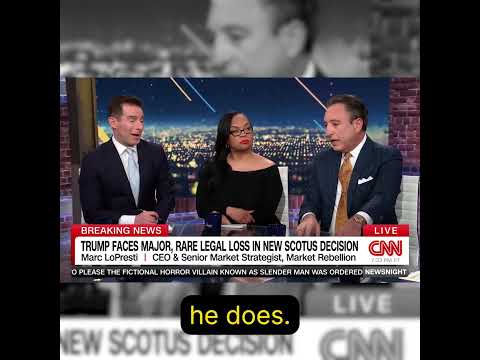 SCOTUS Drops Unusual Trump Decision #CNN #supremecourt