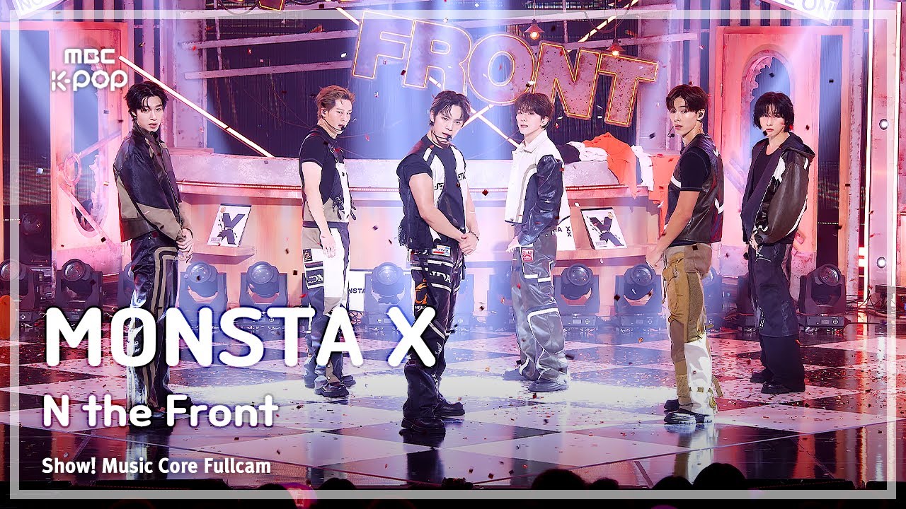 [#음중풀캠8K] MONSTA X (몬스타엑스) – N the Front FullCam | 쇼! 음악중심 | MBC250906