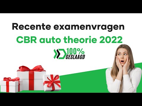 Theorie examen Auto 2022 | Auto theorie leren