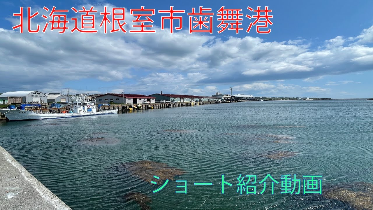 北海道根室市歯舞漁港ショート紹介ビデオ - YouTube