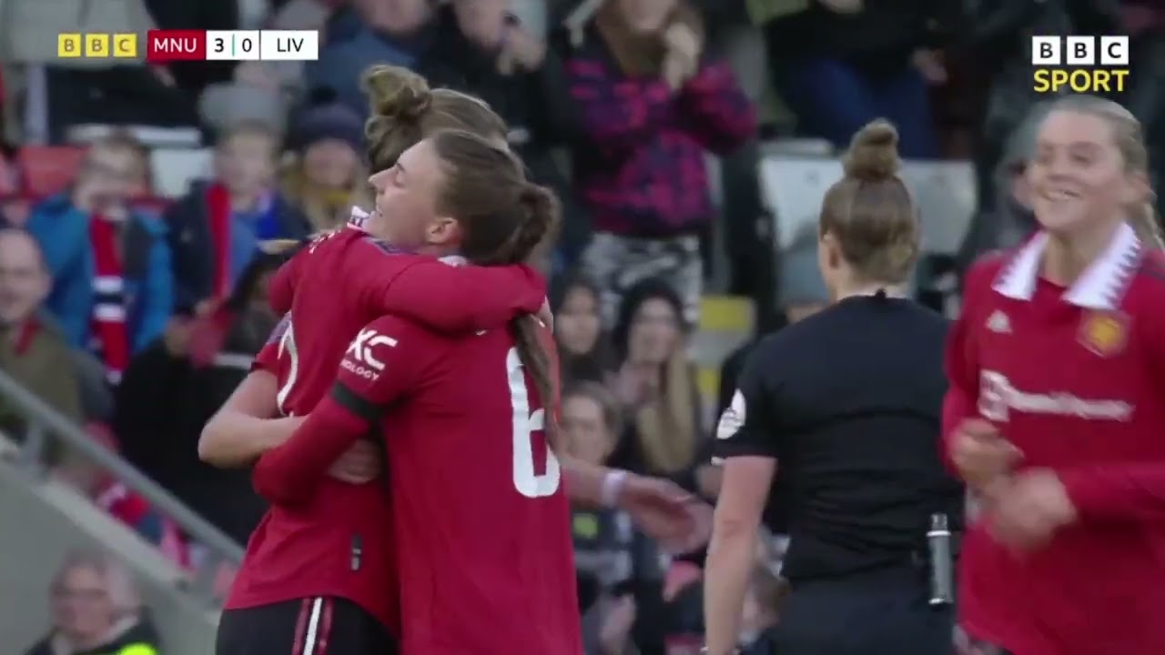 WSL highlights: Manchester United vs Liverpool