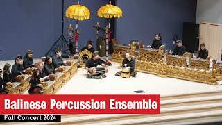UWaterloo and Grebel Community Balinese Concert Fall 2024