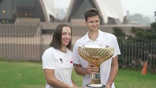 Download Lagu 'It's amazing' 🇵🇱Iga Swiatek \u0026 Poland celebrate winning first United Cup title｜Hurkacz｜Tennis｜Sydney MP3