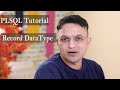 plsql tutorial#17 What is record datatype in oracle pl/sql database