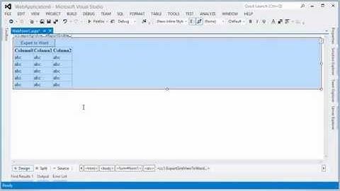 #Aspose #dotNet #Export #GridView To #Microsoft #Word #Doc #Docx #Rtf #Odt Control for #VisualStudio
