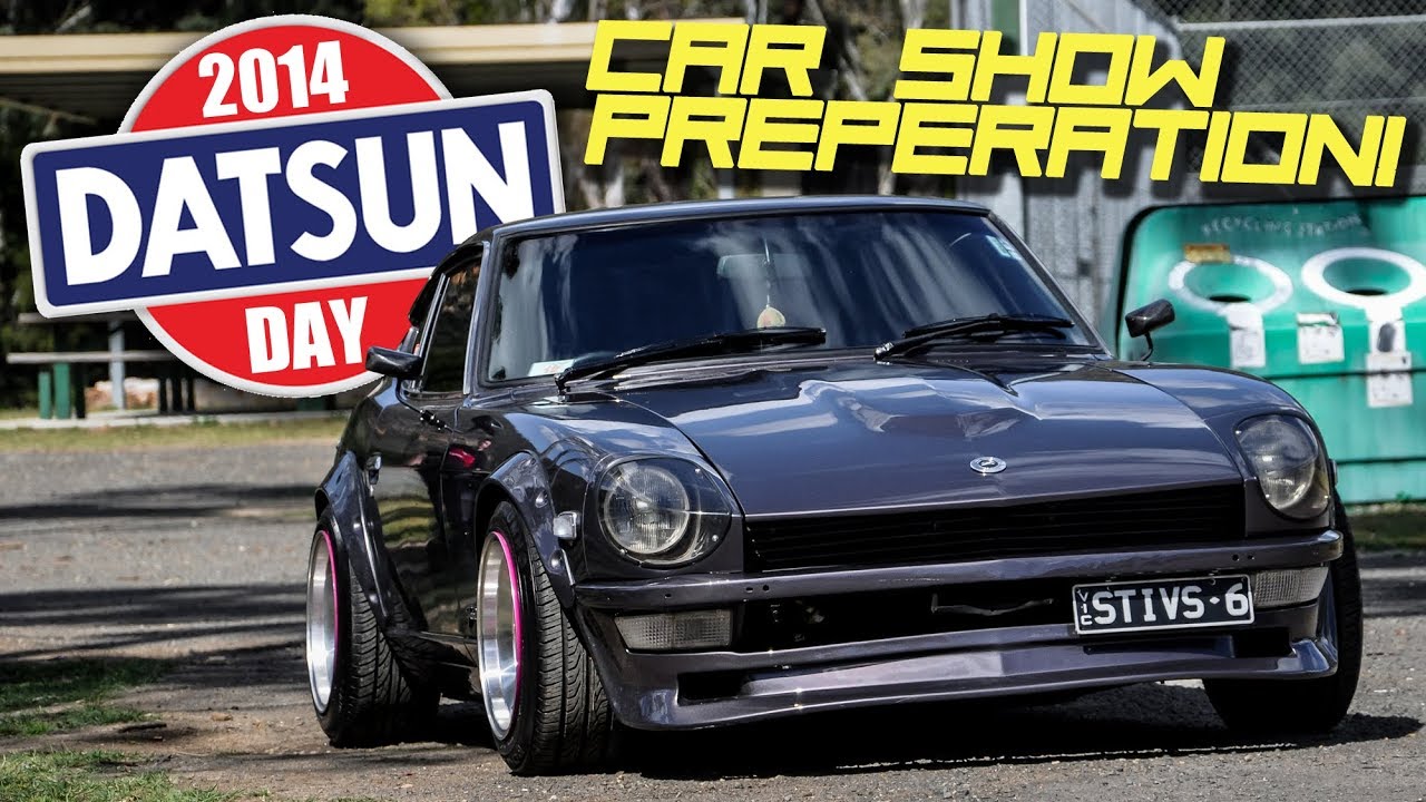 skyline bike Prepare the Fairlady Z for a car show!