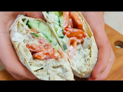 ЛУЧШАЯ Домашняя ШАУРМА С Курицей