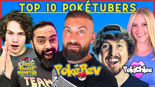 My TOP 10 Pokemon Youtubers! Who Is THE GOAT? Do you Agree?